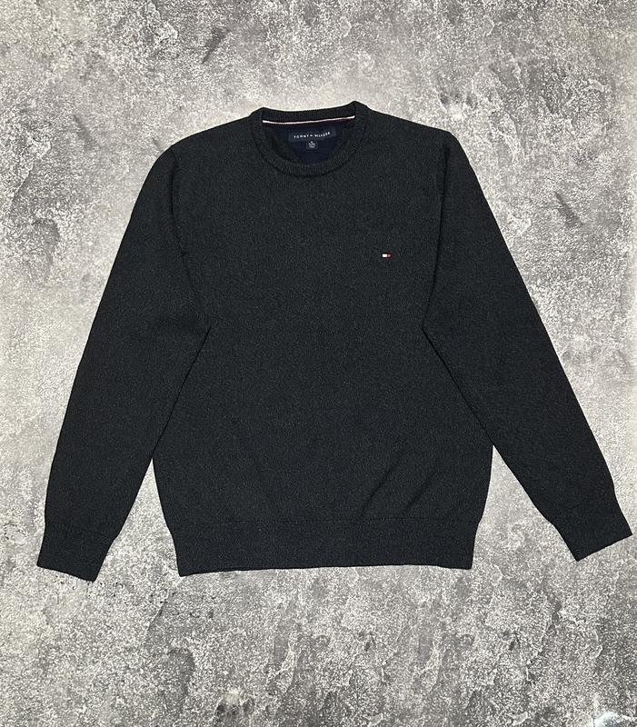 Homme Tommy Hilfiger Pull Bleu Marine 40 /L / 48