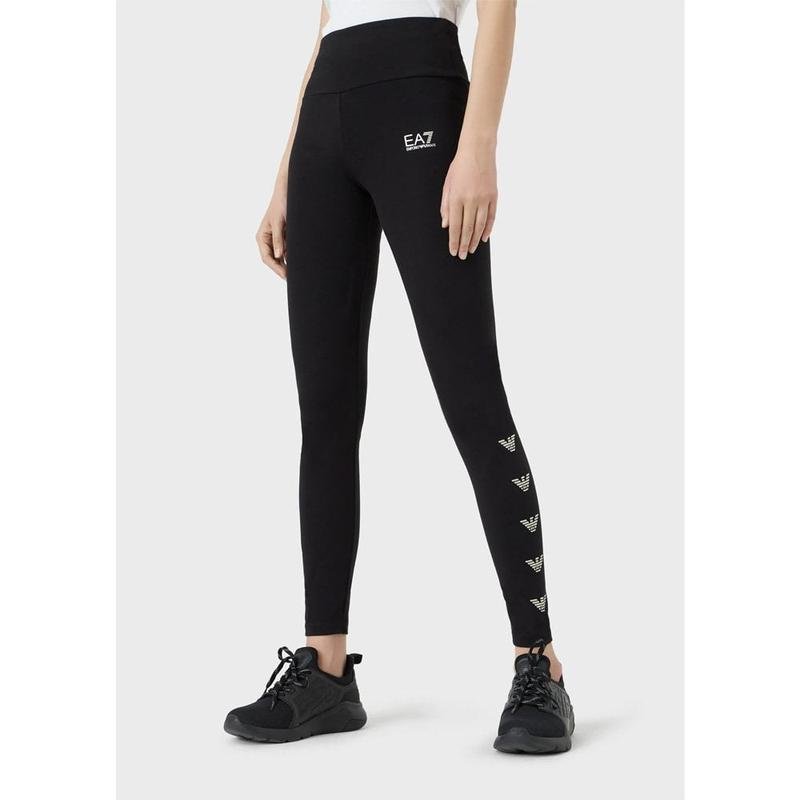 Femme Emporio Armani Leggings Noir Coton S