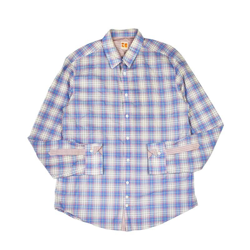 Мужская BOSS Orange Рубашка Синяя 42 / XL / 50