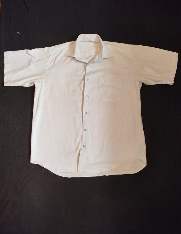 Мужской Cerruti Рубашка Голубой Хлопок 42 / XL /