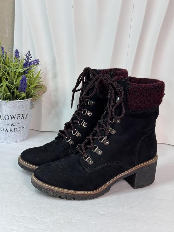 Femme M Collection Bottes Noir Suède 40