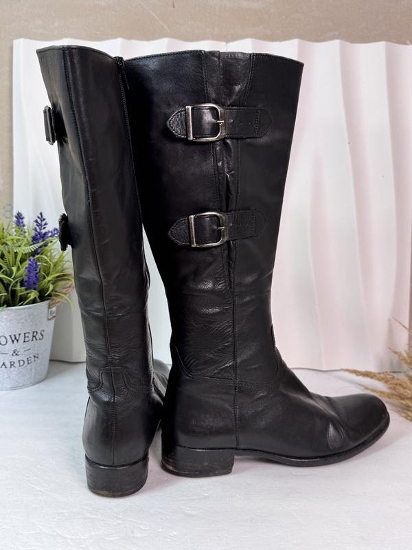 Femme Gabor Bottes Noires Cuir 39