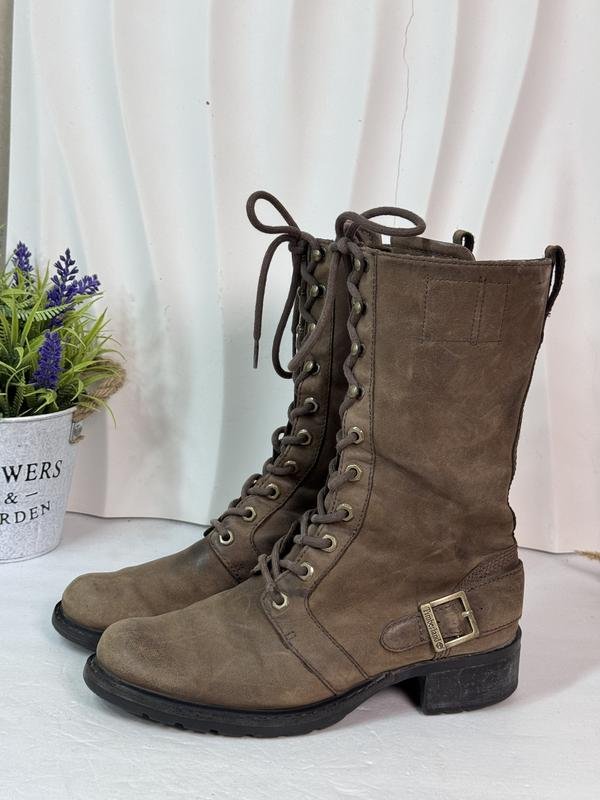 Femme Timberland Bottes Marron Cuir 39