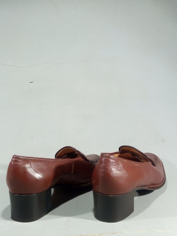 Women Barker Heels Brown Leather 34