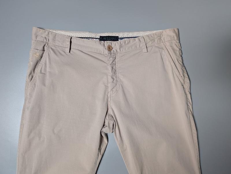 Uomo Etro Pantaloni Beige Cotone 38 / XL / 52