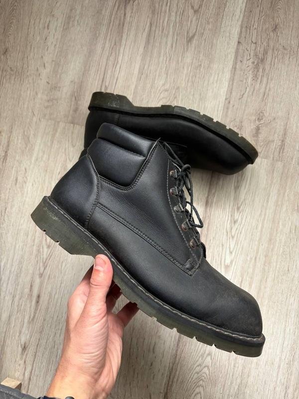 Men Solovair Boots Black 47