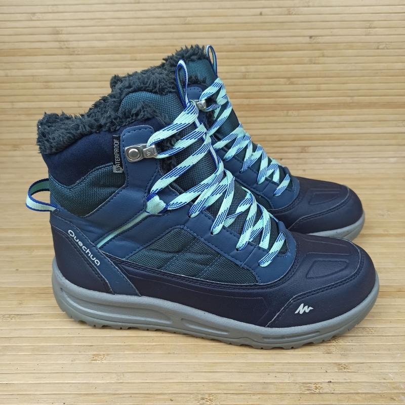 Donna Quechua Stivali Blu Navy 38