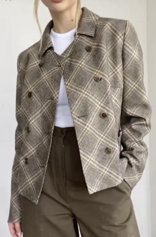 Femme Sartoria Italiana Blazer Marron 38 / M / 46