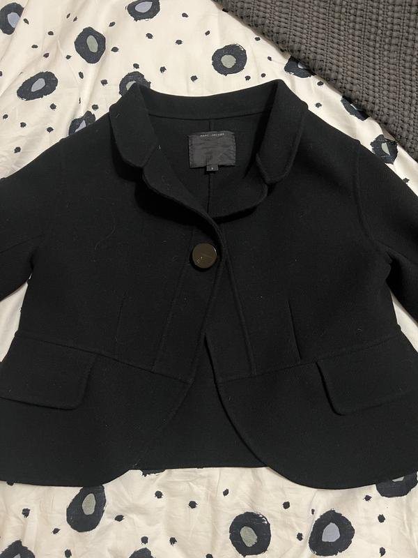 Donna Marc Jacobs Blazer Nero Lana 36 / S / 44