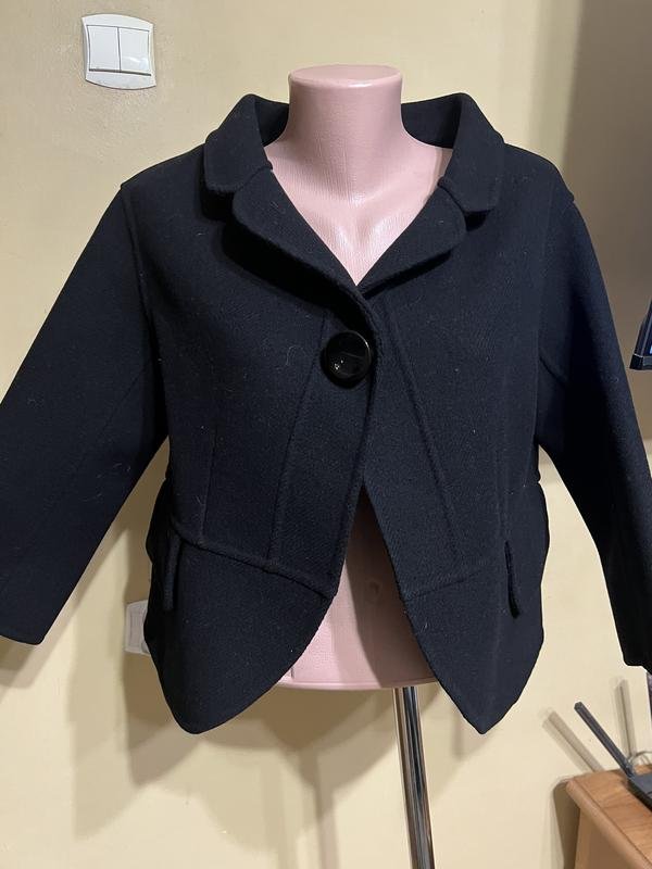 Donna Marc Jacobs Blazer Nero Lana 36 / S / 44