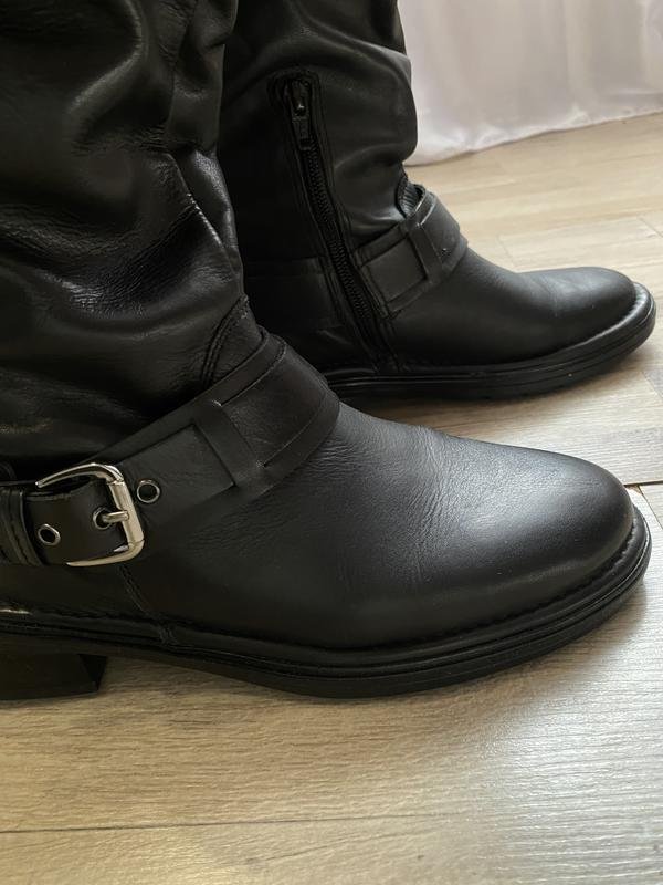Donna Dune London Stivali Nero Pelle 37.5