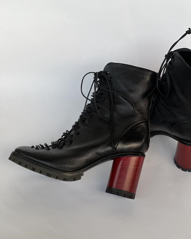 Femme Halmanera Bottes Noires Cuir 37
