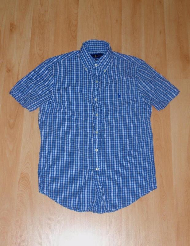 Men Polo Ralph Lauren Shirt Navy Cotton 34 / XS /