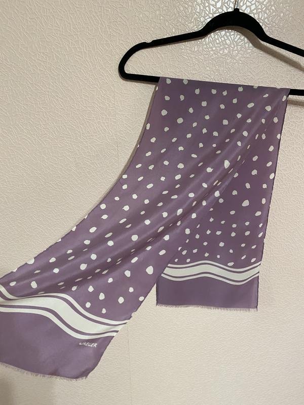 Femme Jaeger Écharpe Lilas Soie