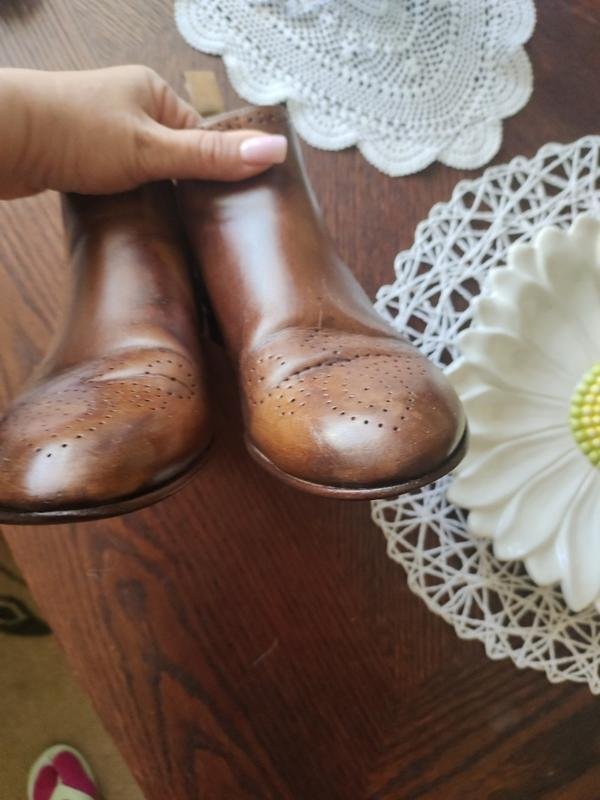 Women Melvin and Hamilton Boots Orange 37