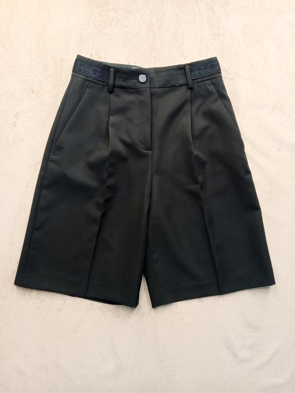 Women Iceberg Shorts Black Polyester 36 / S / 44