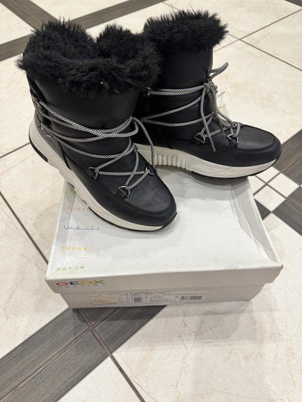 Women Geox Boots Black 37