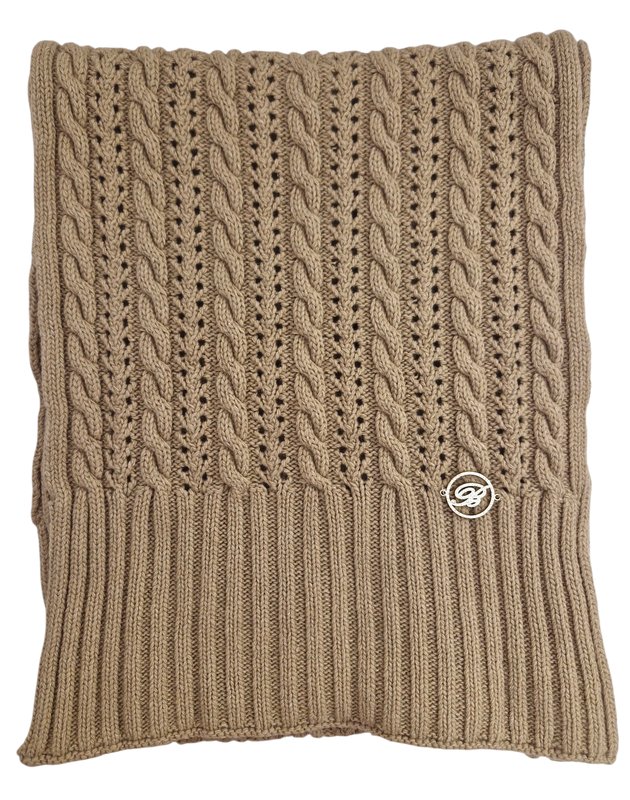 Damen Blumarine Schal Beige