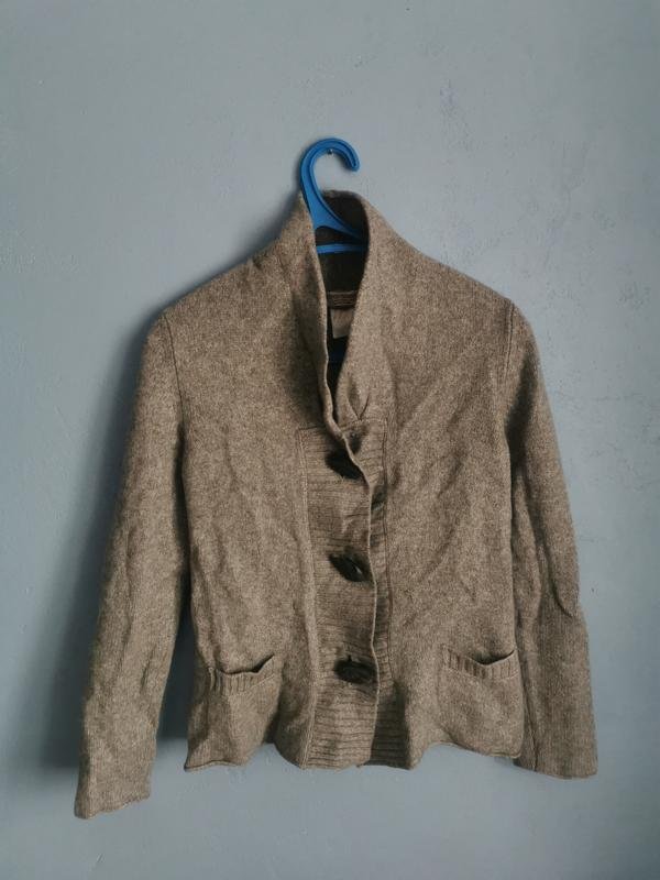 Femme Gran Sasso Pull Gris Cachemire 34