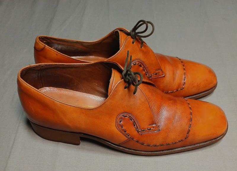 Homme Barker Talons Marron Cuir 42