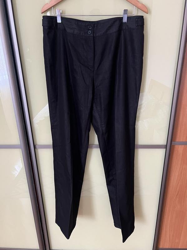 Donna Nine West Pantaloni Neri Poliestere 42 / XL