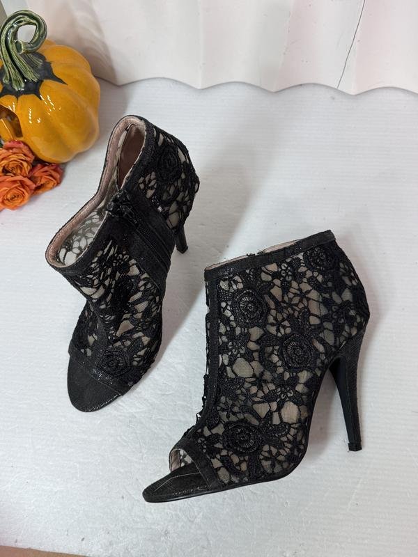 Femme LOLLIPOPS Bottines Noir Textile 37