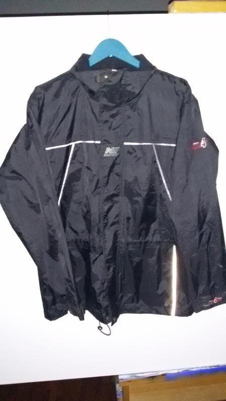 Herren Equipment Jacke Schwarz Nylon 44 / XXL / 52