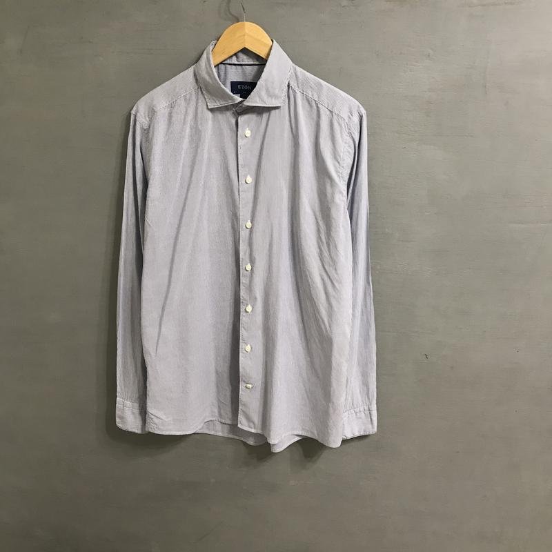 Men Eton Shirt White Modal 40 /L / 48