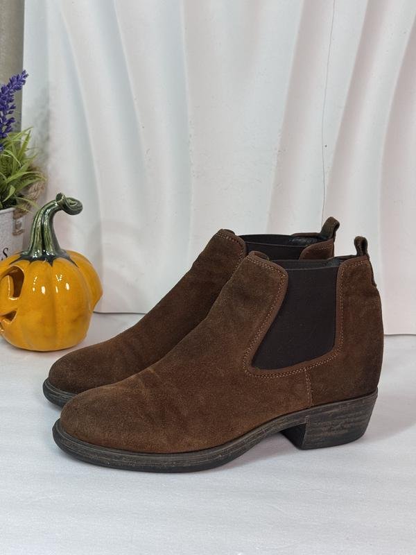 Donna GLOBUS Stivaletti Chelsea Marrone Suede 37