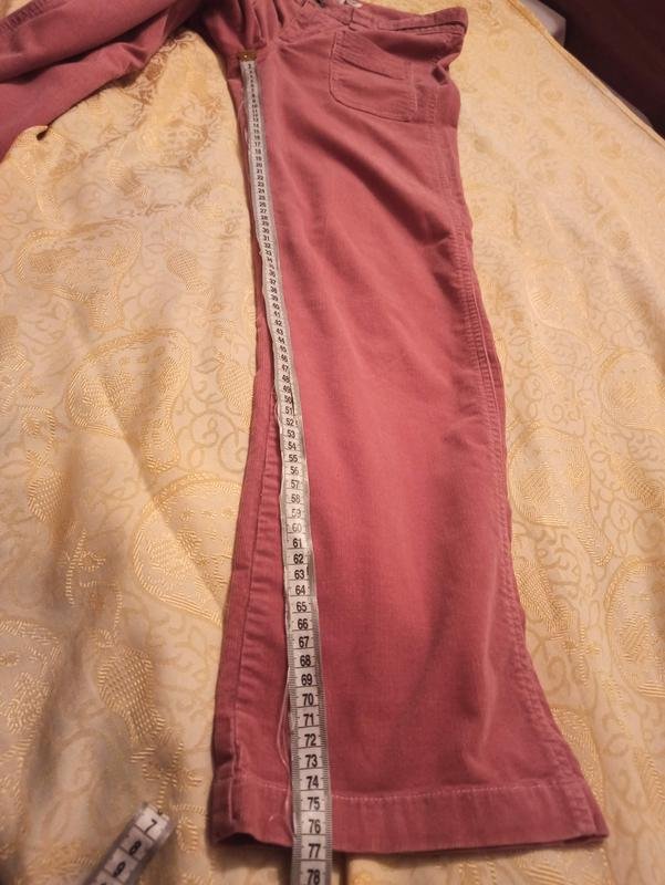 Damen Ralph Lauren Hosen Rosa Samt 34 / XS / 42
