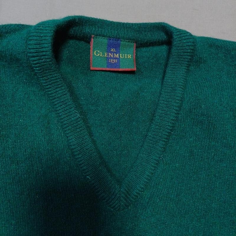 Homme Glenmuir Gilet Vert Laine 42 / XL / 50