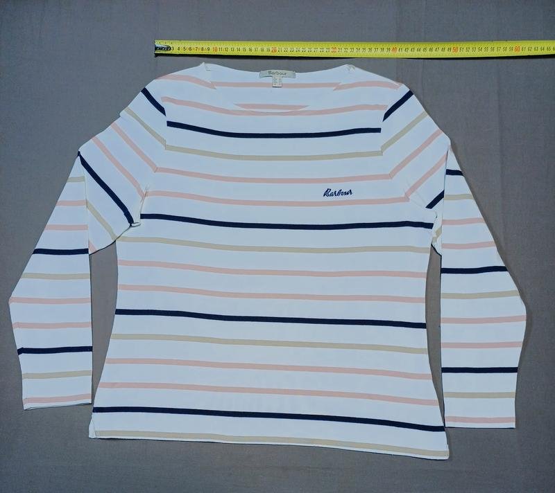 Damen Barbour Pullover Weiß Baumwolle 40 / L / 48