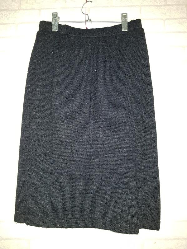 Donna Canali Gonna Nera Acrilico 38 / M / 46