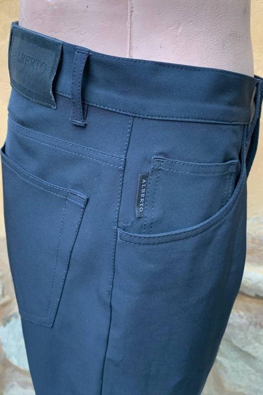 Herren Alberto Guardiani Hose Schwarz Polyester 32