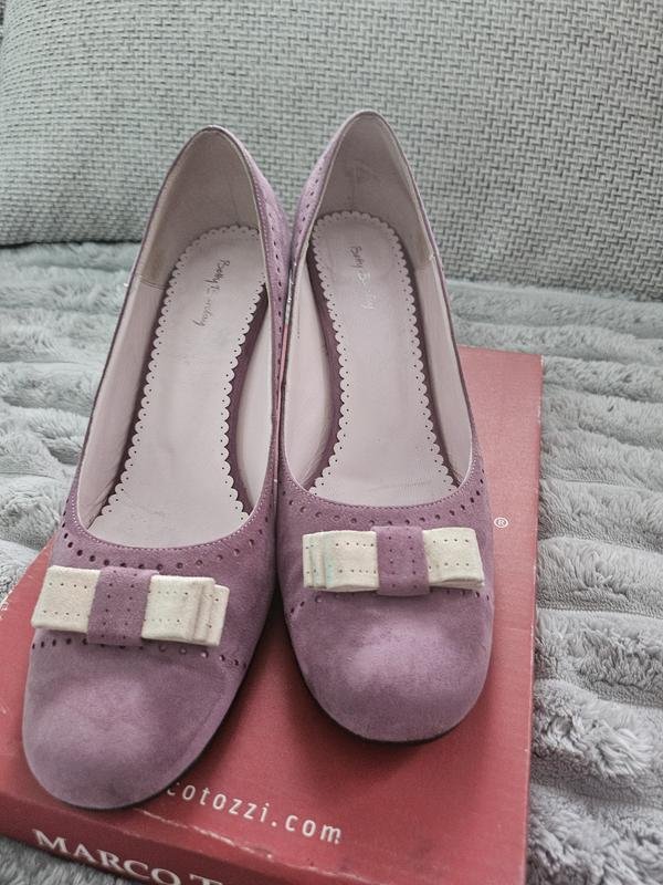 Damen Betty Barclay Absatzschuhe Flieder 39