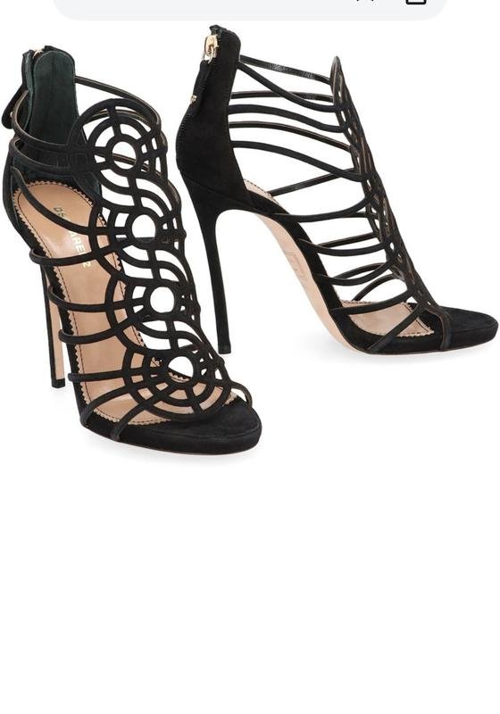 Women Dsquared² Heels Brown Suede 36