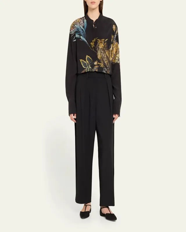 Damen Jason Wu Hosen Schwarz Polyester L