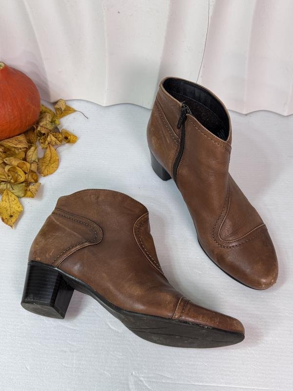 Damen 5th Avenue Stiefel Braun Leder 40