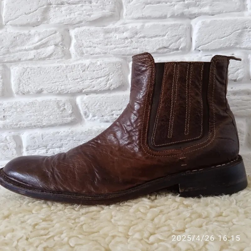 Men Cole Haan Boots Brown Leather 45
