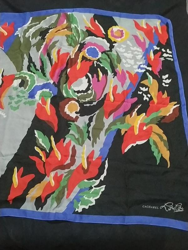 Femme Cacharel Écharpe Multicolore 90x90