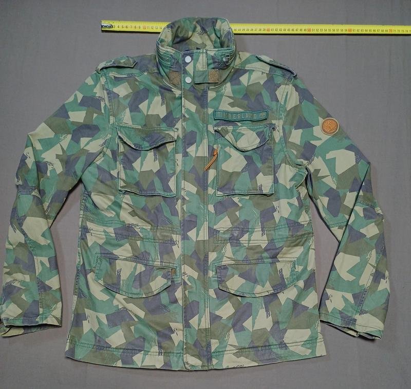 Men Timberland Jacket Multicolor Cotton 38 / M /