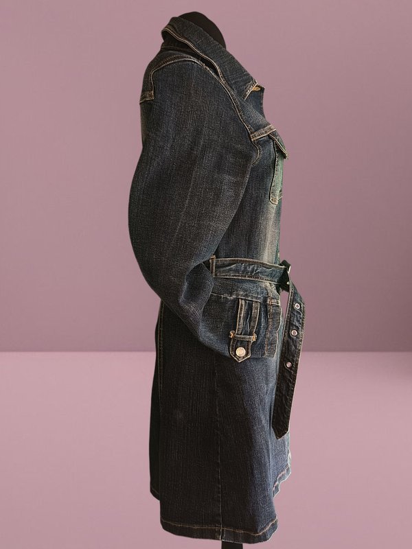 Damen Mr ROY Kleid Grau Denim 40 / L / 48