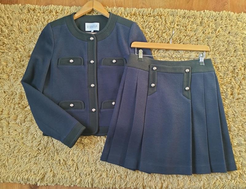 Женский Claudie Pierlot Костюм Чёрный Шерсть 38 /