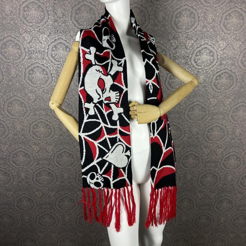 Unisexe Écharpe Multicolore Acrylique