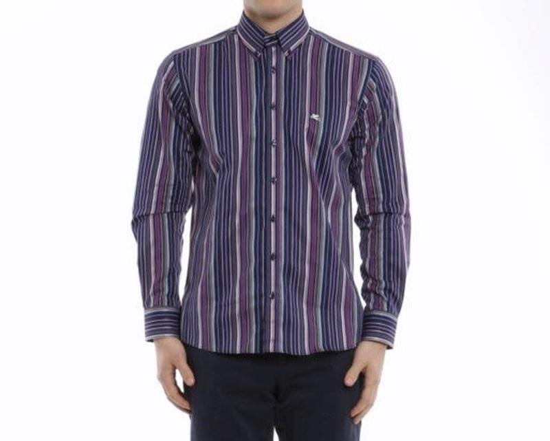 Мужской Etro Сорочка Разноцветный 42 / XL / 50