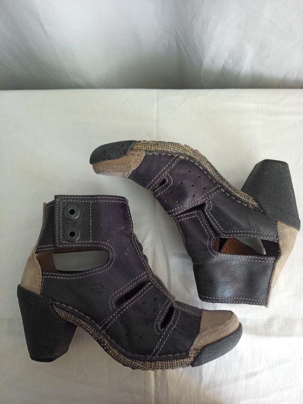 Women Camel Active Boots Brown Leather 37.5