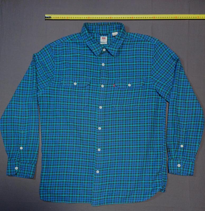 Мужской Levi's Рубашка Разноцветный Фланель 38 / M