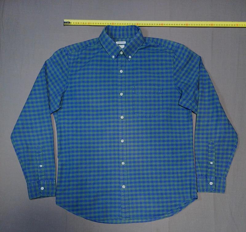 Men GAP Shirt Green Cotton 38 / M / 46