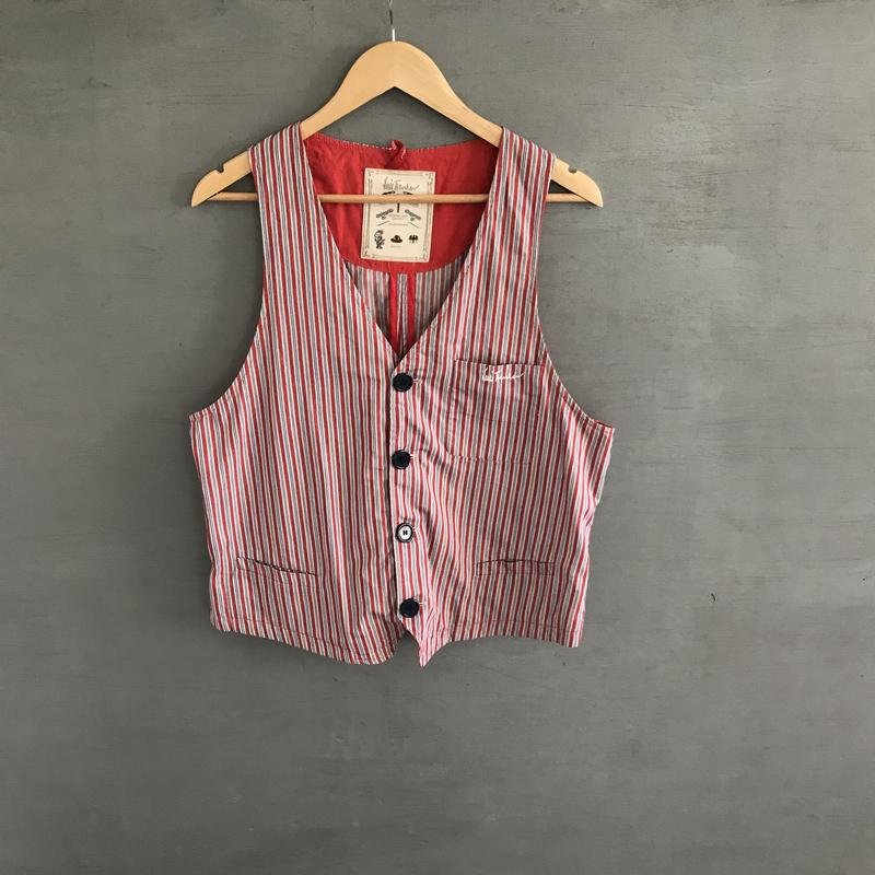 Men Luis Trenker Vest Multicolor Cotton 38 / M /