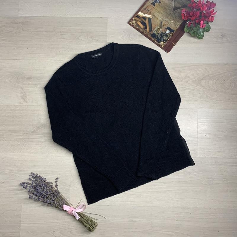 Женский Club Monaco Светер Чёрный Шерсть S